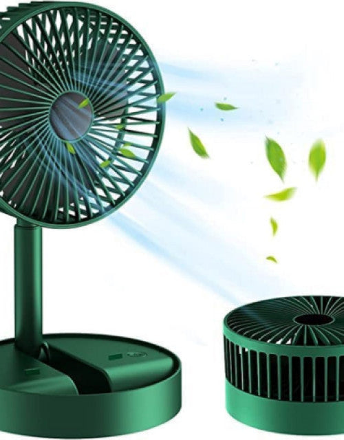 Mini Foldable USB Rechargeable Desk Fan Electric Desktop Fan