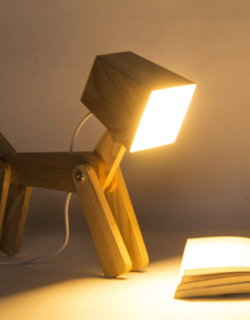 Unique Wooden Decorative Lamp